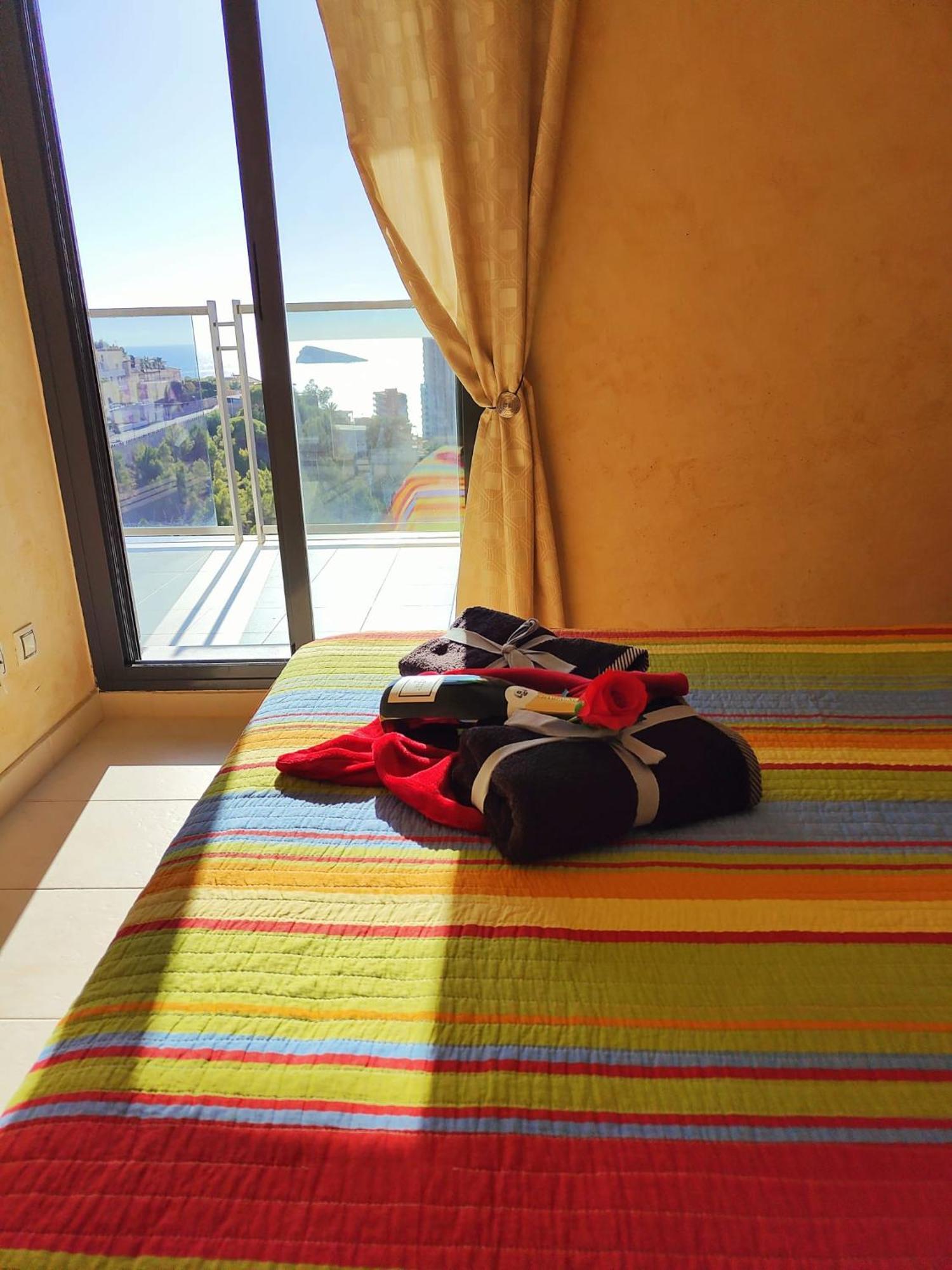 Precioso apartamento en Mirador del Mediterráneo Benidorm Esterno foto