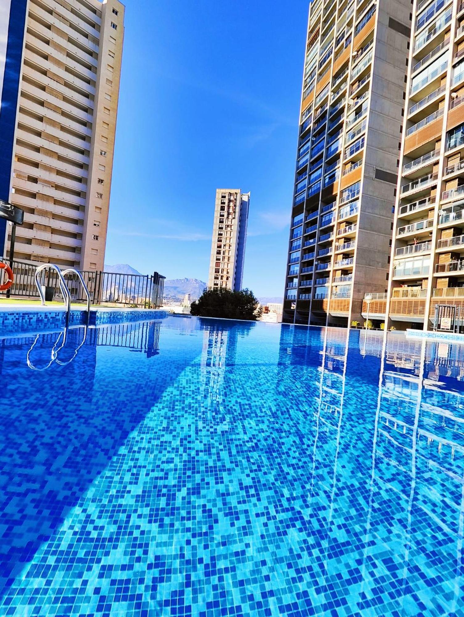 Precioso apartamento en Mirador del Mediterráneo Benidorm Esterno foto