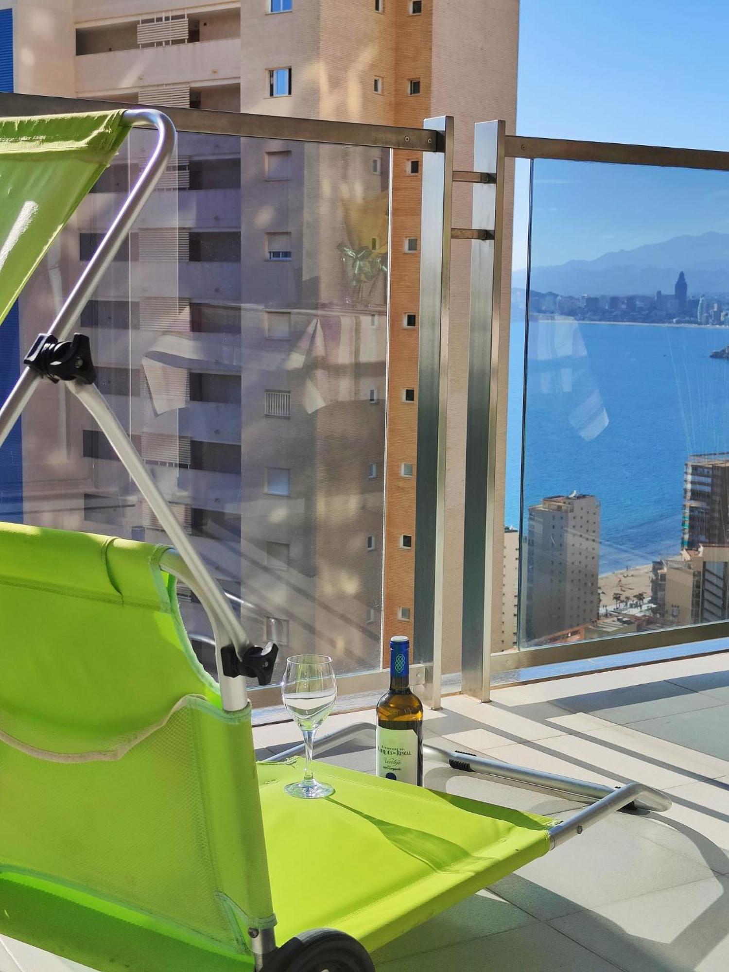 Precioso apartamento en Mirador del Mediterráneo Benidorm Esterno foto