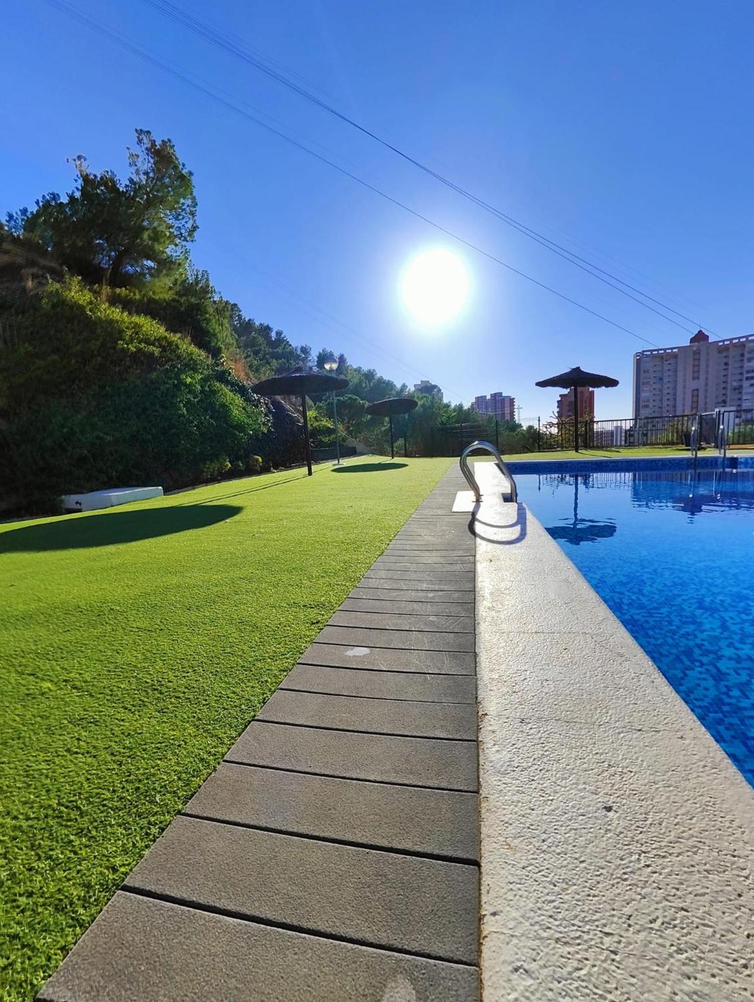 Precioso apartamento en Mirador del Mediterráneo Benidorm Esterno foto