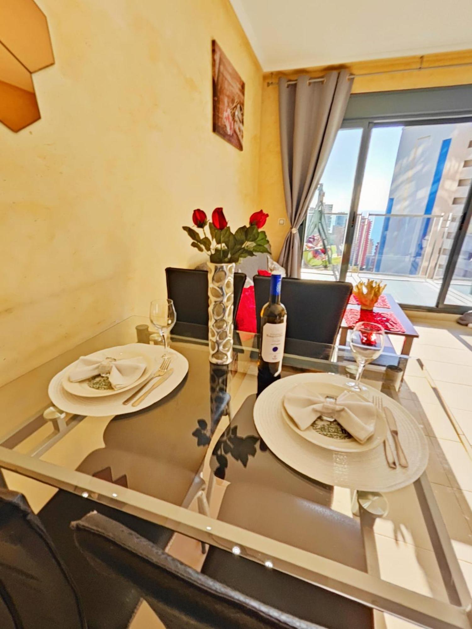 Precioso apartamento en Mirador del Mediterráneo Benidorm Esterno foto