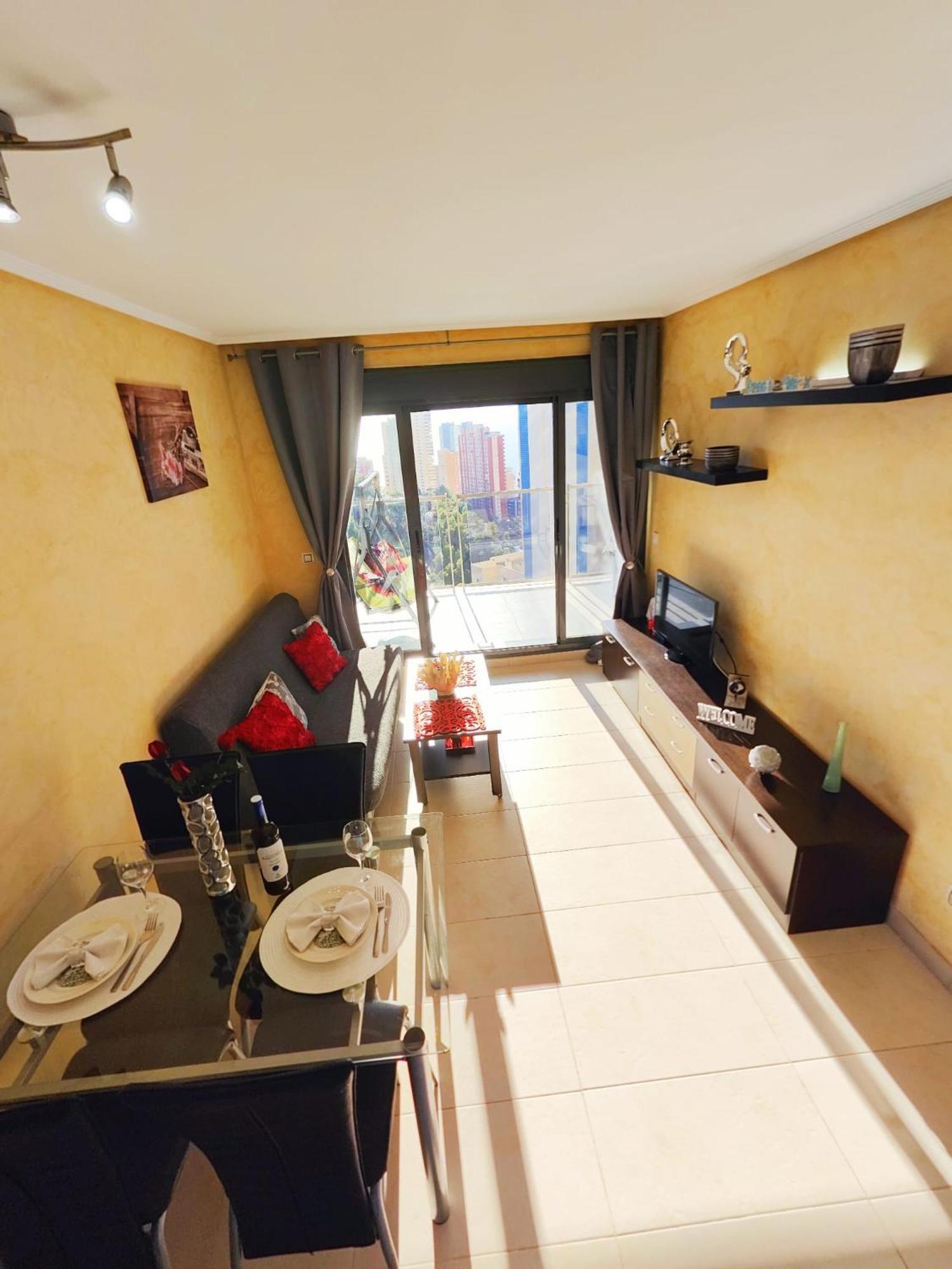 Precioso apartamento en Mirador del Mediterráneo Benidorm Esterno foto